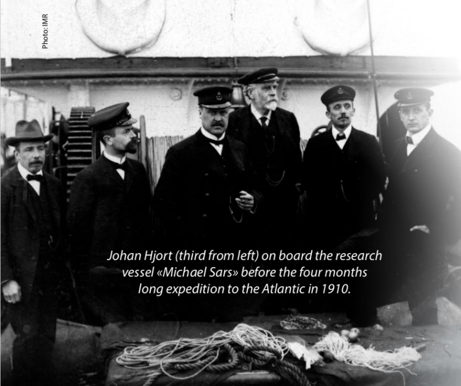 Johan and co. on the Michael Sars